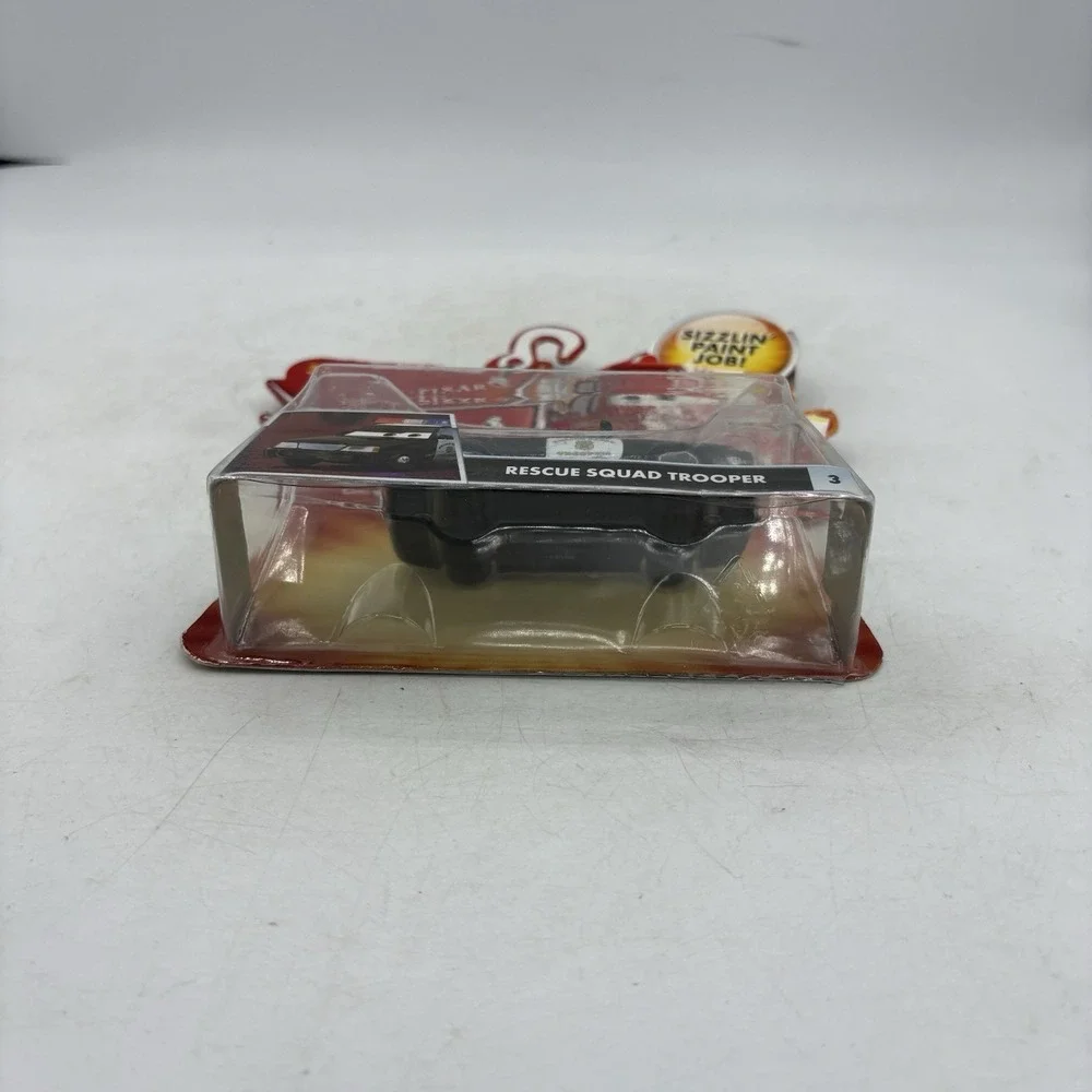 Disney Pixar Cars Toon Police Toy Car Rescue Squad Trooper 3‎ Mater